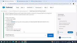 Reports amp Dashboards for Lightning ExperienceCreate Reports with the Report Builder [upl. by Nichole765]