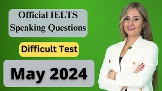 Difficult IELTS Speaking Test Questions and band 9 answers 2024 [upl. by Aetnahs]