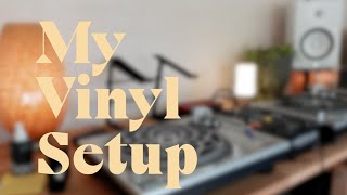 My Vinyl Setup 🎚  Things to Consider for Vinyl DJing✨ [upl. by Hampton]