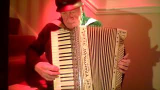 Foggy Dew An Irish air played on a restored Frontalini accordion [upl. by Yarehs]