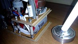 GI30 VTTC Vacuum tube tesla coil 1 [upl. by Notwen294]