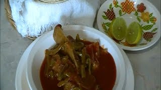 Espinazo de cerdo en mole de masaRecetasdeLuzMa [upl. by Eatnod]