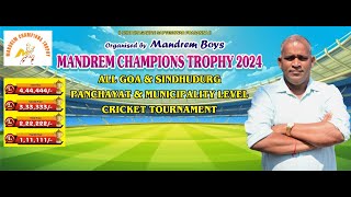 MCT 2024  Mandrem Champions Trophy 2024  Day 4 [upl. by Annaeoj223]