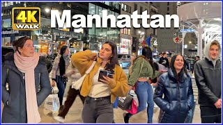 【4K】WALK See why Fifth Avenue in NEW YORK City USA is amazing [upl. by Leonelle]