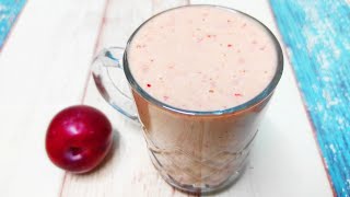 High Fiber Oats Plum Smoothie with Psyllium Husk for Weight Loss  Smoothie with Psyllium Husk [upl. by Tull899]