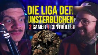 GAMESCOM LAN  Die Liga der Unsterblichen 1 mit suun91  2 Gamer 1 Controller [upl. by Josephson633]