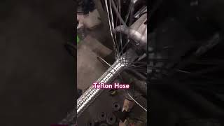 Teflon Hose Braiding Using Stainless Steel Wire [upl. by Cherice]