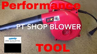 PT GarageShop Mini BlowerVac 600w 75 mp  16000 rpm [upl. by Mindy]