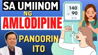 Sa Umiinom ng AMLODIPINE Panoorin Ito  By Doc Willie Ong Internist and Cardiologist 1420 [upl. by Kenley740]