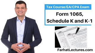 Form 1065 and Schedule K and Schedule K1 Partnership Income Allocation [upl. by Dermot]