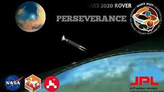 Perseverance Rover Animation  MARS 2020 Mission  Spaceflight Simulator Perseverance Rover [upl. by Bohrer]