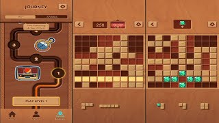 Woodoku by Tripledot Studios Limited  free offline block puzzle for Android and iOS  gameplay [upl. by Aitnohs]