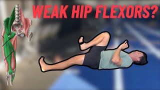 How to Strengthen the Hip Flexors  Cable Pull In [upl. by Ahsets]