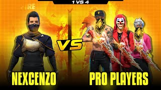 Nexxer Vs Pro players  Indian server Vincenzo Shorts Freefire [upl. by Ssor]