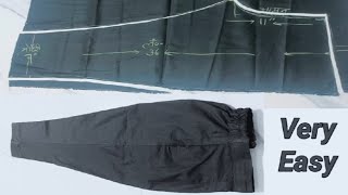 Ladies Trouser pants cutting and stitching the easy way [upl. by Sokin]