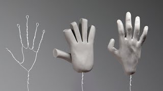 How to Sculpt Hands Out of Polymer Clay for Beginners [upl. by Griffith]