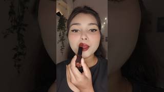 Colorbar Brown 🟤 lipstick and Swiss beauty lipliner lipsticktutorial shots ashortaday makeup [upl. by Conal]