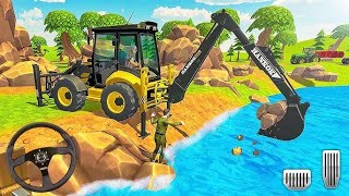 JCB 3DX BACKHOE LOADER BUS SIMULATOR INDONESIA DRIVING LIVE STREAM [upl. by Regdor221]