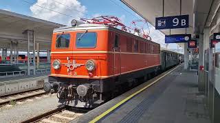 Abfahrt des SonderRegionalzug 16442 am 28062024 in Linz Hbf [upl. by Adnawed733]