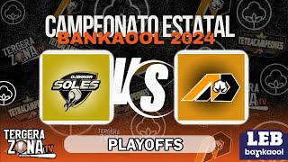 Algodoneros de Delicias VS Soles de Ojinaga PLAYOFFS JUEGO 3  LEB BANKAOOL 2024 [upl. by Airbmac]