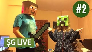 YEŞİL BEYİN İNTİKAMI11  Şiddetli Geçimsizlik Live 2  Minecraft [upl. by Lemaj]