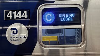 IND Subway R211A C Train Ride from 168th Street to Euclid Ave via 6th Ave Local  Delancey Street [upl. by Aieki]