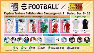 eFootball 2025  v420  Captain Tsubasa  Colaboración [upl. by Kissel]