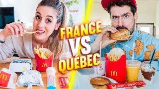 MCDO EN FRANCE VS AU QUÉBEC  DENYZEE ft HUBY [upl. by Sucramal]