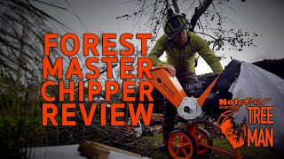 Forest Master Chipper Review amp Cherry Reduction [upl. by Atnas899]