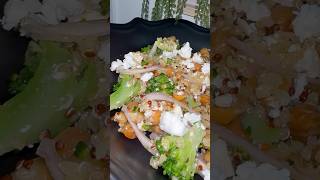 Salade quinoa  pois chiche 👌🏻 cooking food 2024 trending ideas healthy [upl. by Chessa534]