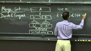 Lecture 3 Insertion Sort Merge Sort [upl. by Medwin]