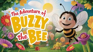 Buzzy the Bee’s Adventure  Rhyme for Kids  Fun Storytelling [upl. by Arriat]