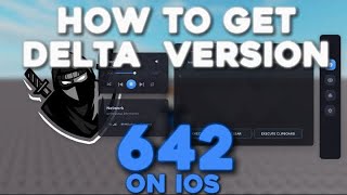 How to Get Roblox Executor Delta on iOS v642  UPDATED [upl. by Wachtel]