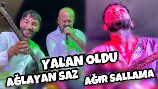 YALAN OLDU  AĞLAYAN SAZ 🥀🪕 MEHMET BAKIRAY ve ERDAL ERDOĞAN 2021 BU TÜRKÜYLE YÜREKLERİ YAKTIK👏 [upl. by Ahsilahk]