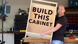 Cabinet Making for Beginners  First Attempt [upl. by Aiepoissac]