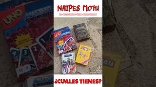 NAIPES CARTAS cards toys 2024 collection mattel 80s 90s spain naipes motu [upl. by Claudio]