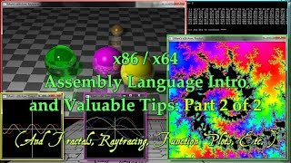 x86x64 Assembly Language Intro part 2 of 2 and Valuable Tips [upl. by Novihs]