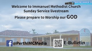 1115am 20102024 Immanuel Methodist Church Sunday Service quotLivequot [upl. by Enyahc]