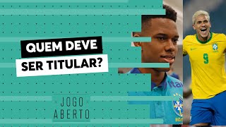 Estêvão titular Quais serão as novidades de Dorival na Seleção Brasileira Denílson analisa [upl. by Assyl732]