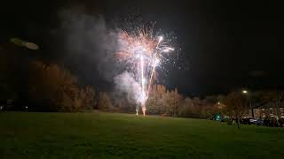 Gamesley Glossop Fireworks Display 3112024 [upl. by Semela]