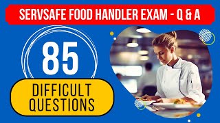 ServSafe Food Handler Exam Questions amp Answers Study Guide 85 Difficult Questions [upl. by Ellehcen]