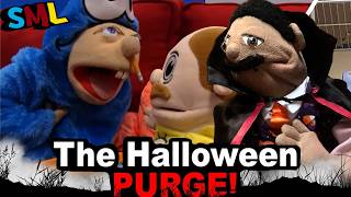 SML Movie The Halloween Purge Reaction Puppet Reaction [upl. by Nanji863]