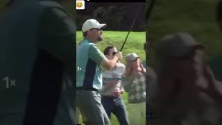 Golfer hits bald eagle bird and kills turtle while golfing [upl. by Llorre950]