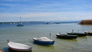 Lake Ammersee Schondorf  Bavaria HD [upl. by Autum]