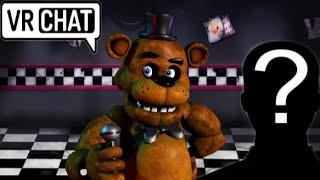 Freddy Hires A Day Guard in VRChat [upl. by Ahsaz]