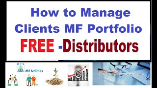 How to get clients Mutual Funds details   MF distributors  How to manage clients MF Portfolio [upl. by Ailenroc]