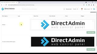 DirectAdmin Skin Manager [upl. by Bacchus430]
