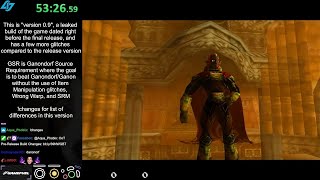 Ocarina of Time quotVersion 09quot GSR TAS commentated [upl. by Lange989]