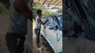 Washing a suzuki swift car live full video [upl. by Oiraved]