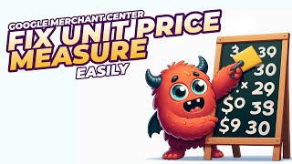 How To Fix Invalid Real Number Unit Pricing Measure in Google Merchant Center [upl. by Llemor]